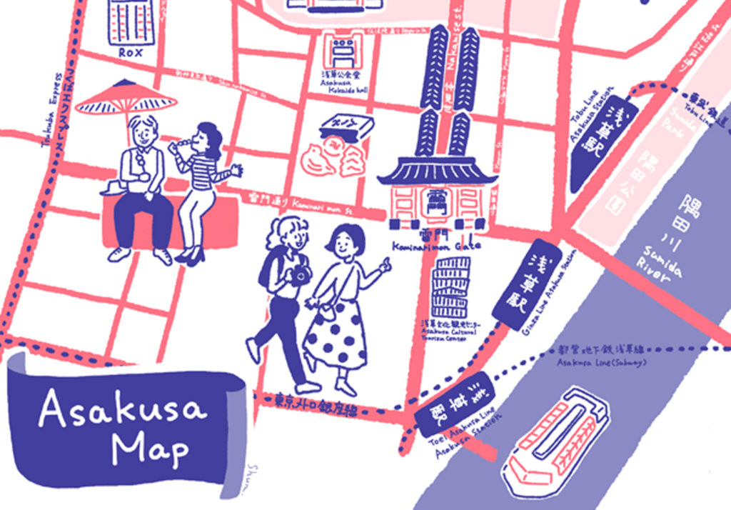 浅草マップ
