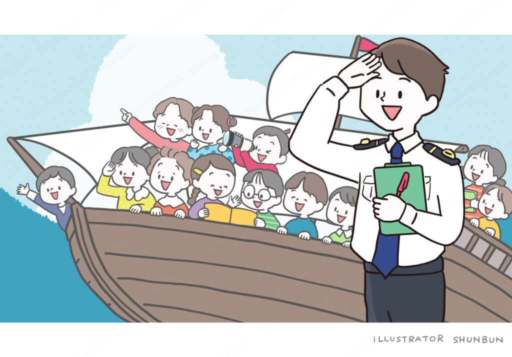 小学校教員情報メディア「みんなの教育技術」（小学館）WEB記事イラスト